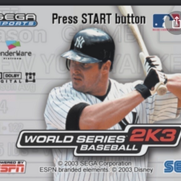 42. WORLD Series Baseball 2K3 XBOX Video Game - Picture 4 of 7